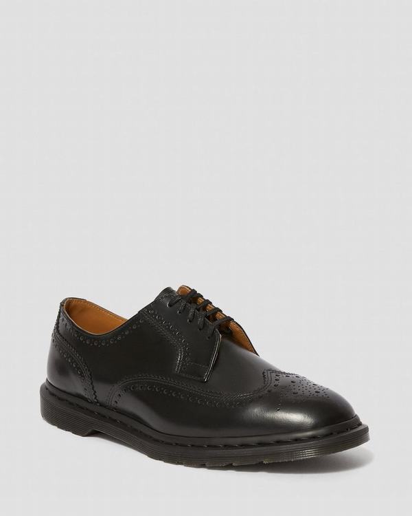 Dr Martens Dámské Polobotky Kelvin Ii Smooth Černé, CZ-684352